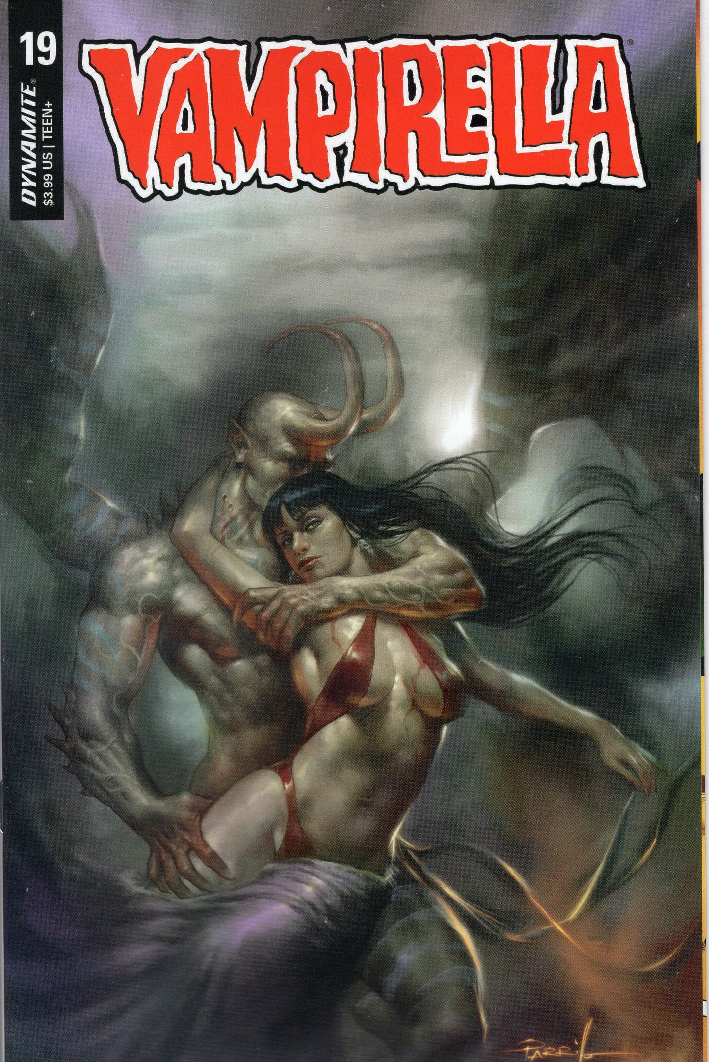 Vampirella, Vol. 6- 19A- Lucio Parrillo Cover