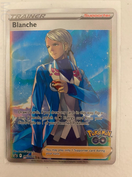 Blanche SWSH227 Holo Promo Sword & Shield Promo Pokemon Near Mint