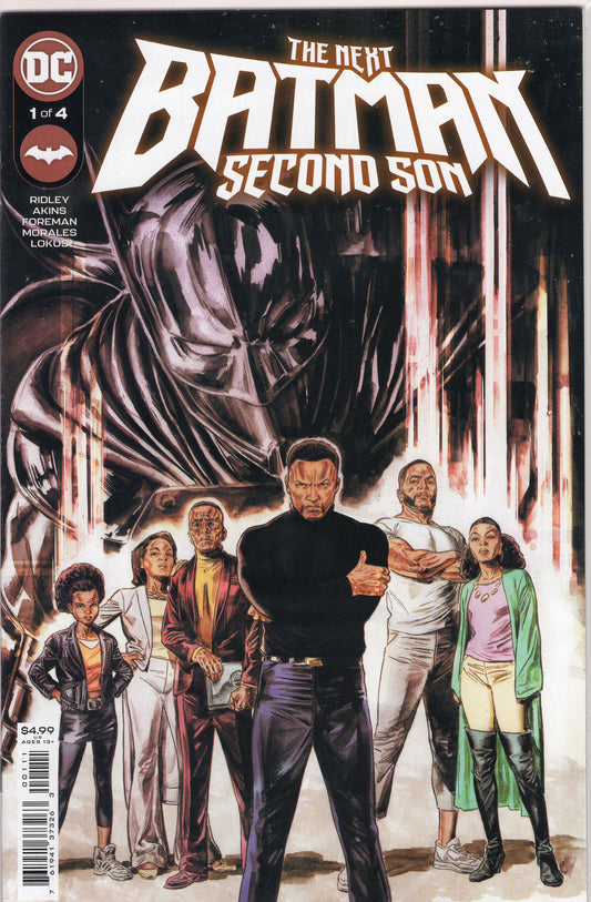 The Next Batman: Second Son- 1A- Doug Braithwaite Cover