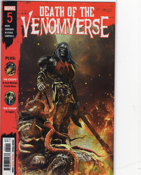 Death of the Venomverse- 5A- Björn Barends Regular