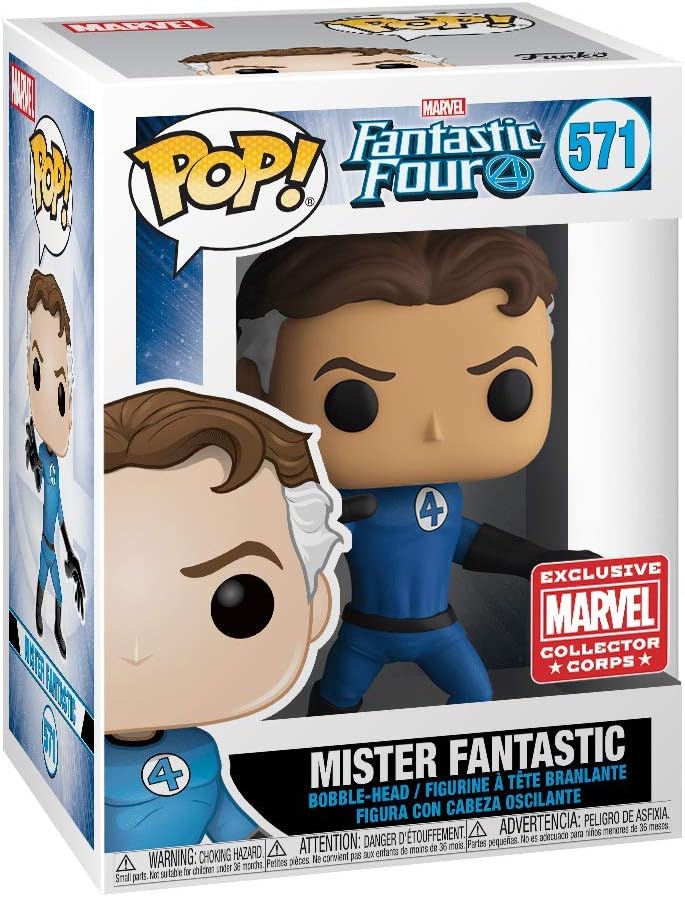 Funko POP! Mister Fantastic #571 Marvel Collector Corps Fantastic 4