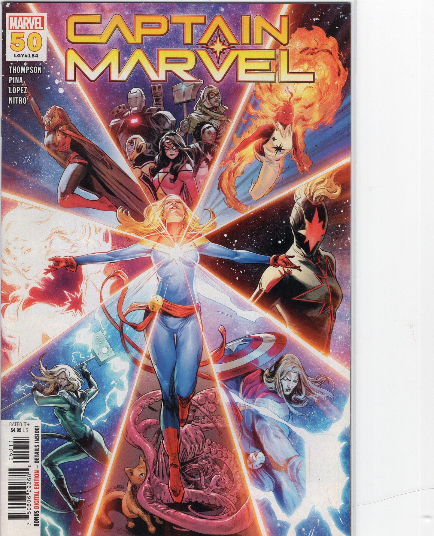 Captain Marvel, Vol. 11- 50A- Carmen Nunez Carnero Regular