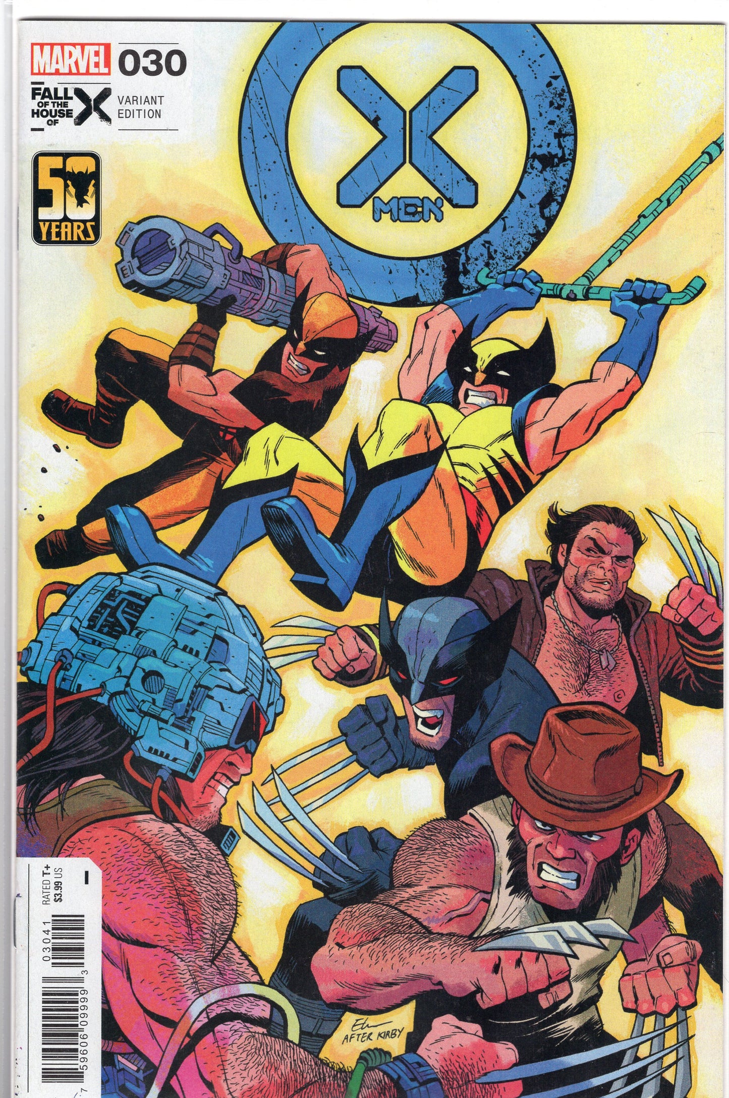 X-Men, Vol. 5- 30D- Ethan Young 50 Years of Wolverine Variant