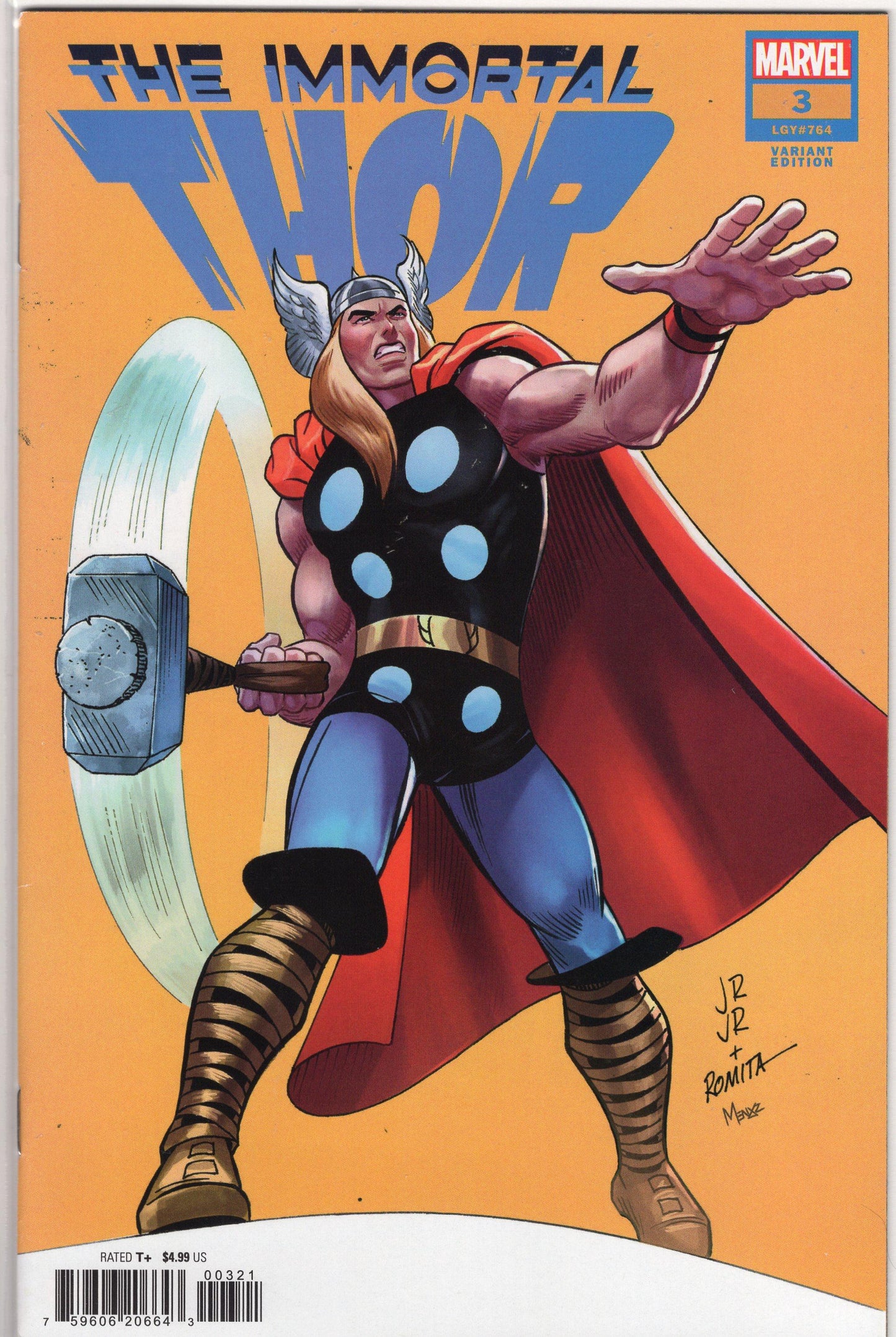 The Immortal Thor- 3B- John Romita Jr. & John Romita Sr. Variant