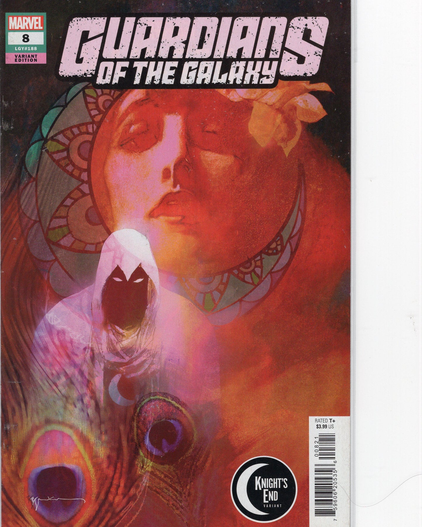 Guardians of the Galaxy, Vol. 7- 8B- Bill Sienkiewicz Knight's End Variant