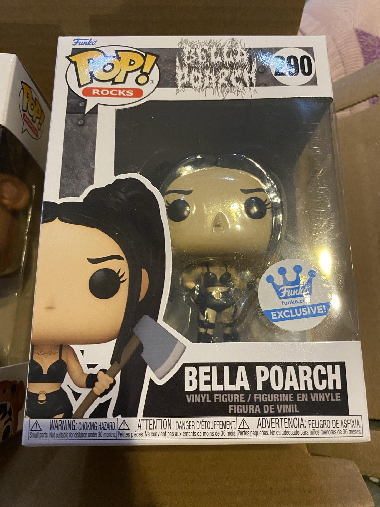 FUNKO POP! BELLA POARCH WITH AXE