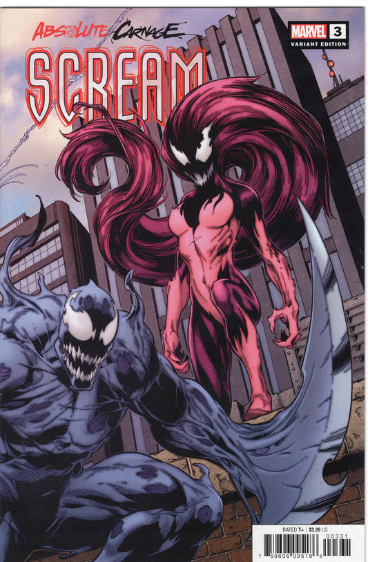 Absolute Carnage: Scream- 3C- Variant Mark Bagley Connecting Cover