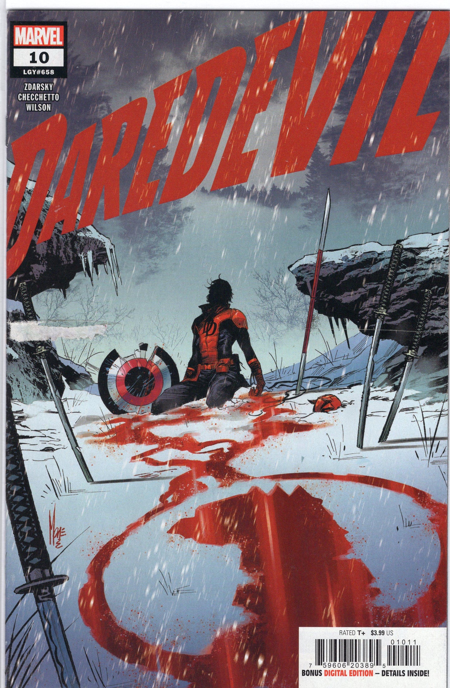 Daredevil, Vol. 7- 10A- Marco Checchetto Regular