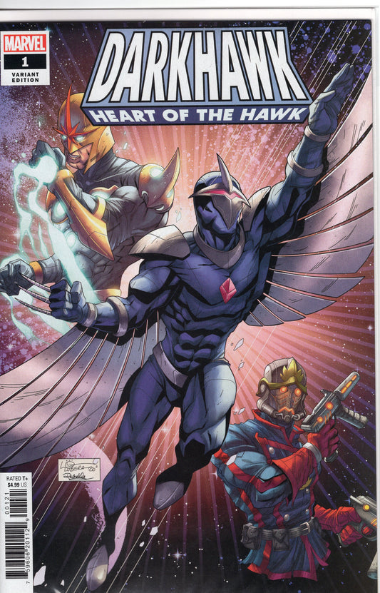 Darkhawk: Heart of The Hawk- 1B- Logan Lubera Cover