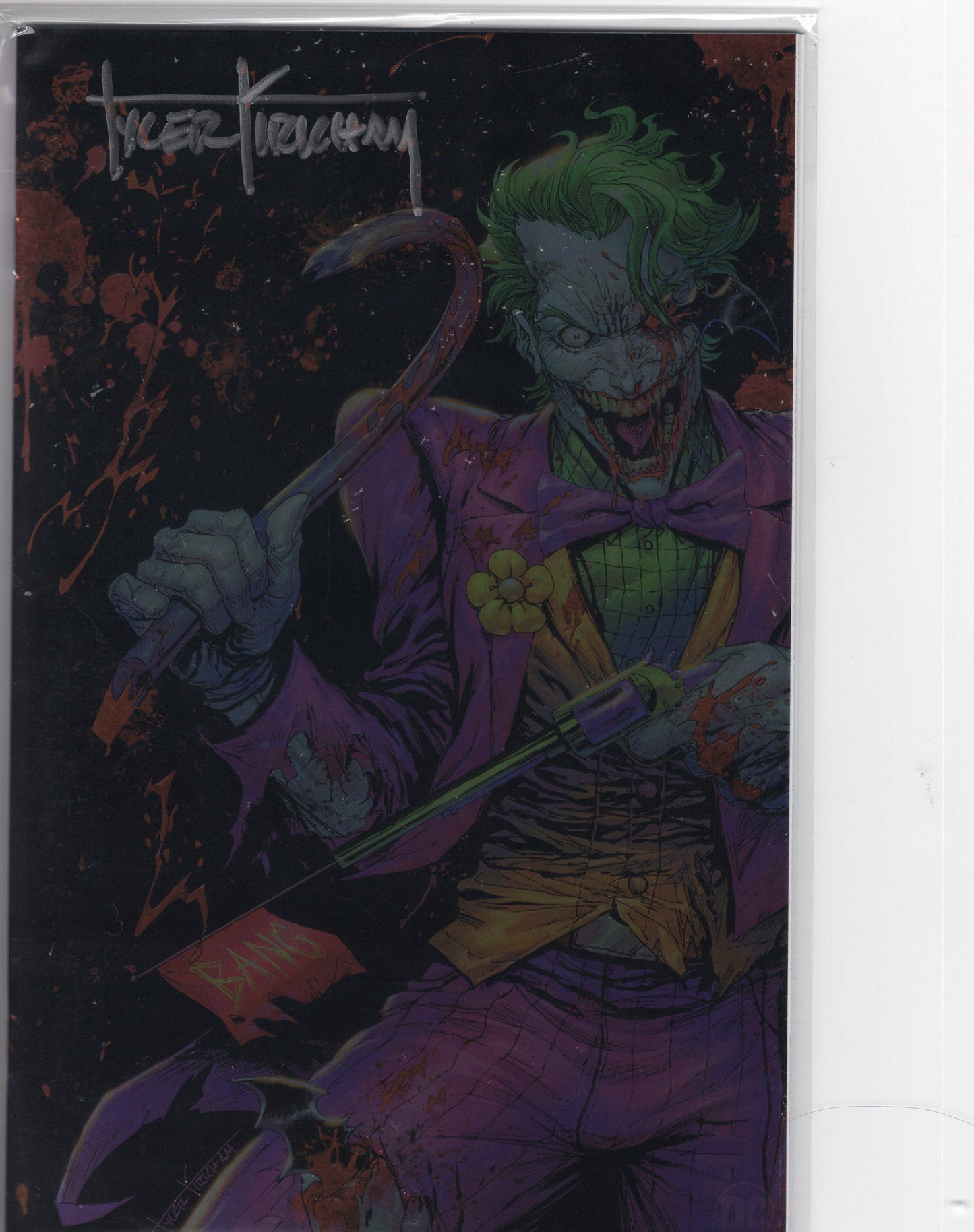 Batman, Vol. 1- 251W- Tyler Kirkham NYCC Exclusive Virgin Foil Facsimile Variant