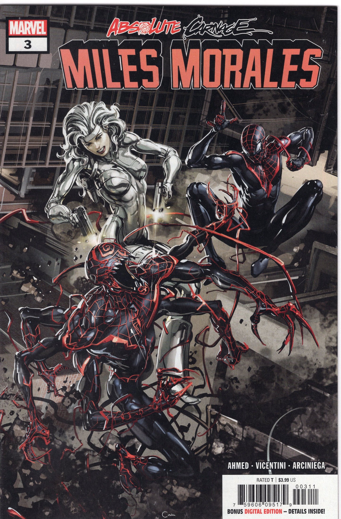 Miles Morales- 3A- Regular Clayton Crain Cover