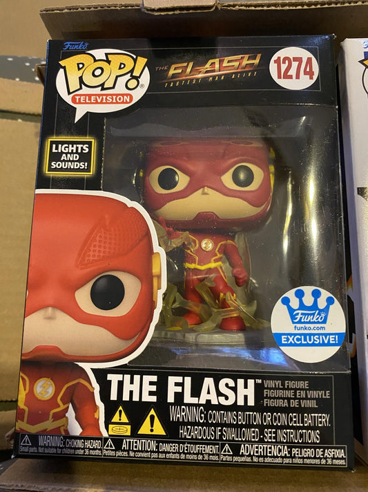 FUNKO POP! LIGHTS AND SOUNDS THE FLASH