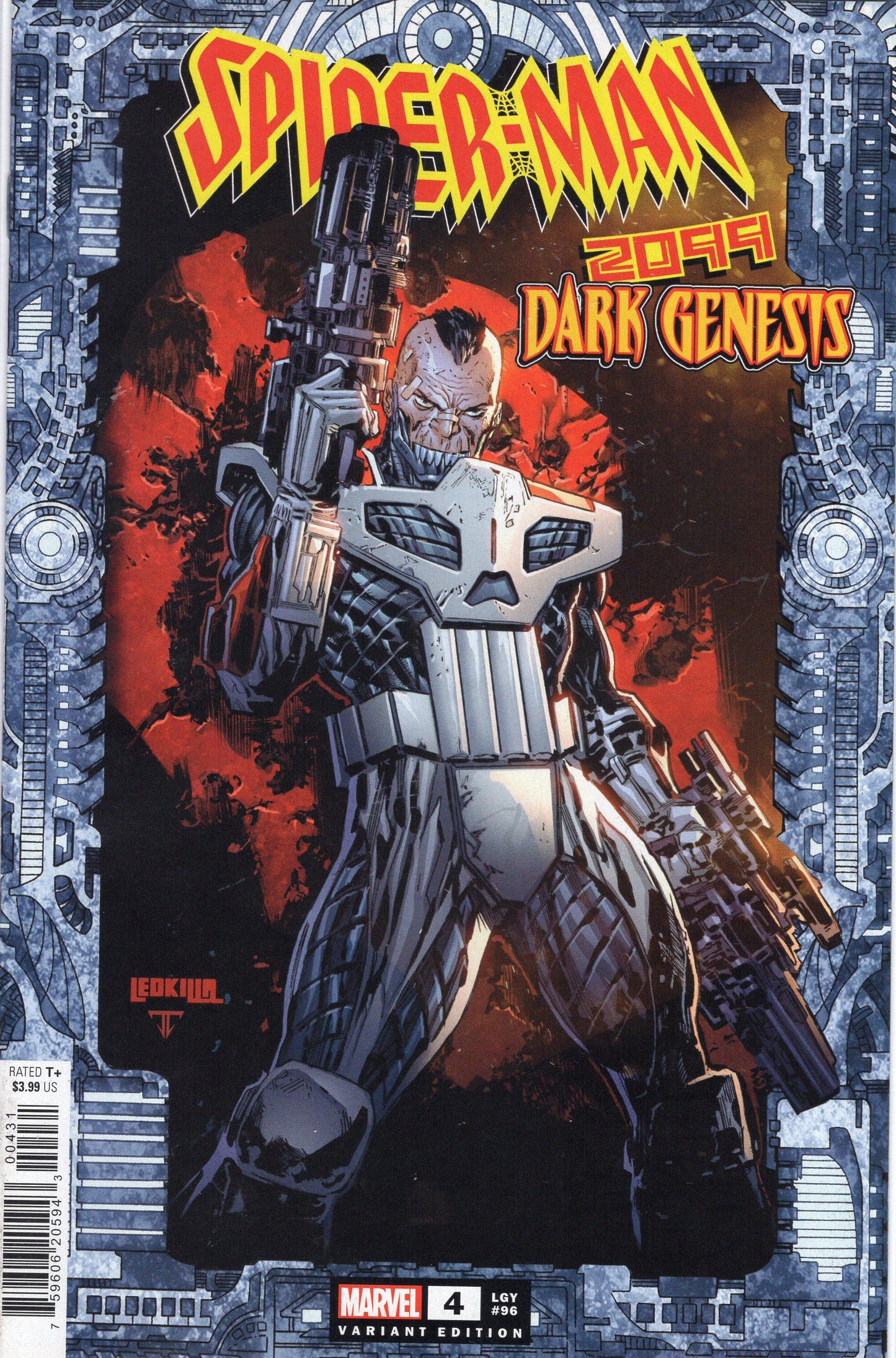 Spider-Man 2099: Dark Genesis- 4C-  Ken Lashley Variant