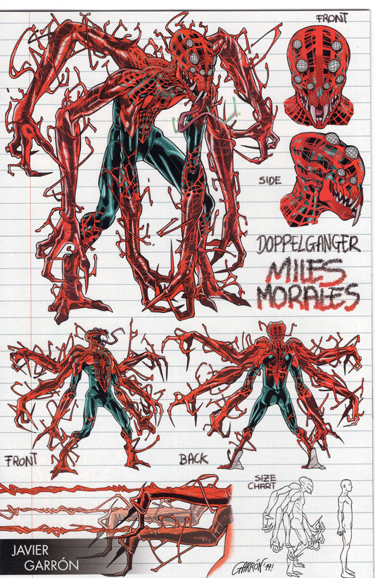 Absolute Carnage: Miles Morales - 1F- Variant Javier Garron Young Guns Cover