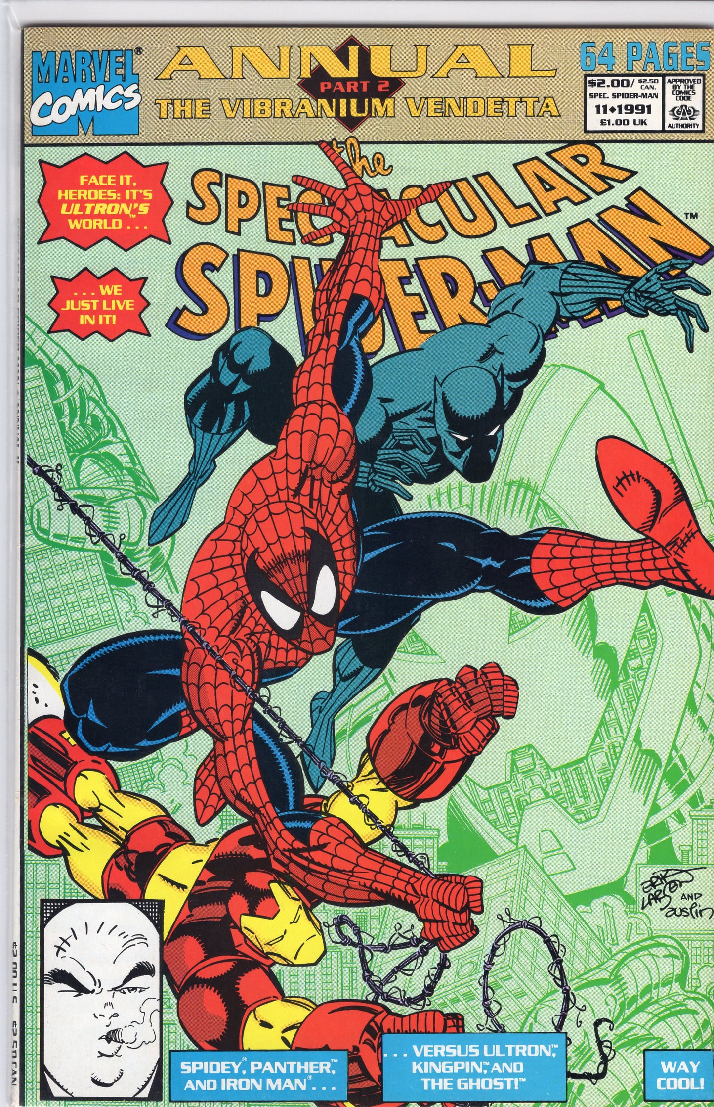 The Spectacular Spider-Man Annual-11A-Direct Edition