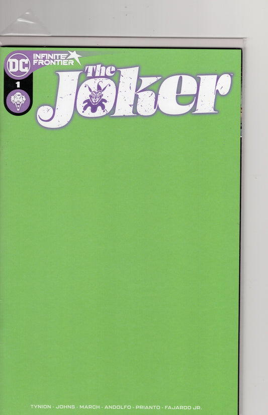 The Joker, Vol. 2-Variant Blank Cover