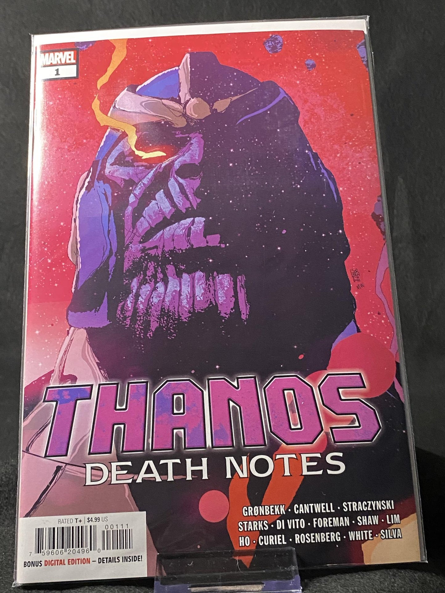 Thanos: Death Notes-1A-Regular Andrea Sorrentino Cover