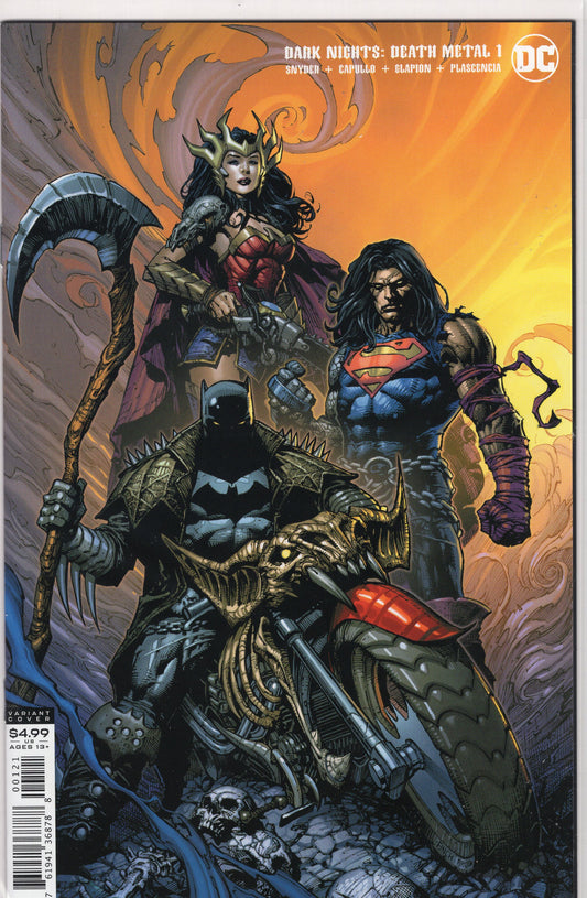 Dark Nights: Death Metal-David Finch Variant Cover