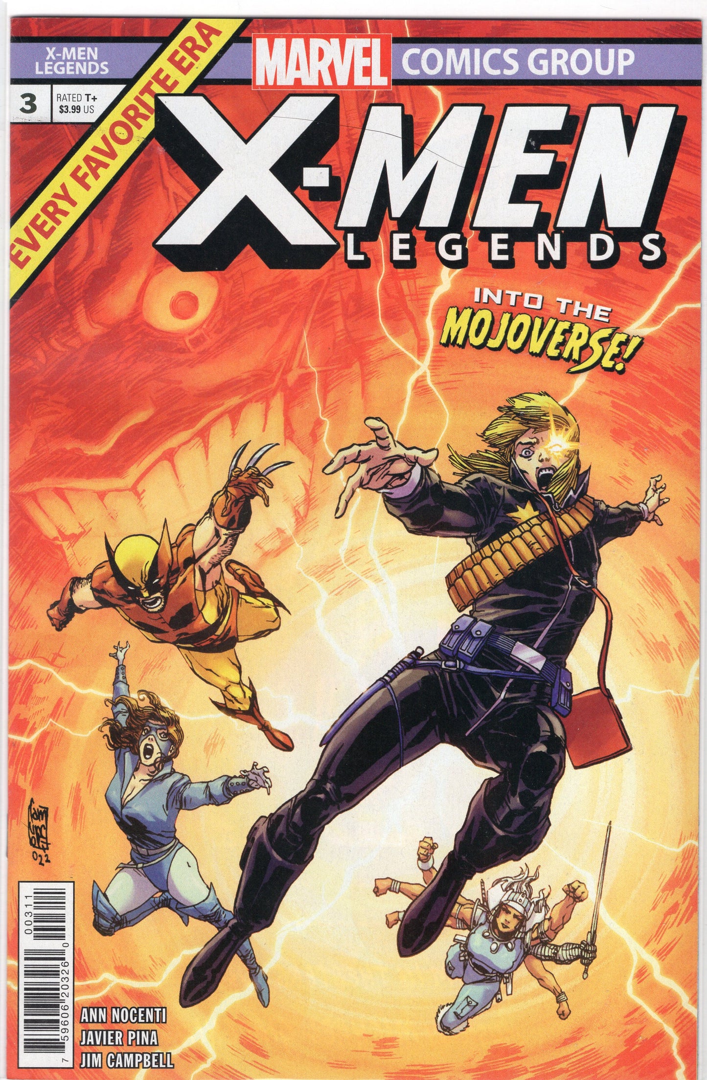 X-Men: Legends, Vol. 2-3A-Regular Giuseppe Camuncoli Cover