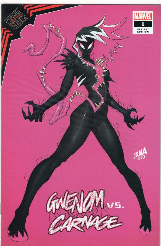 King in Black: Gwenom Vs Carnage-1E-Unknown Comics Exclusive David Nakayama Variant