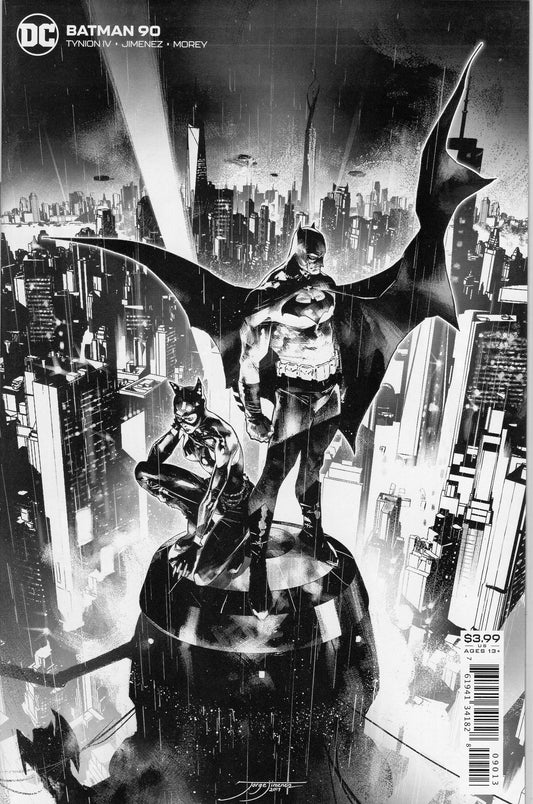 Batman, Vol. 3-3rd Printing Jorge Jimenez Black & White Variant Cover