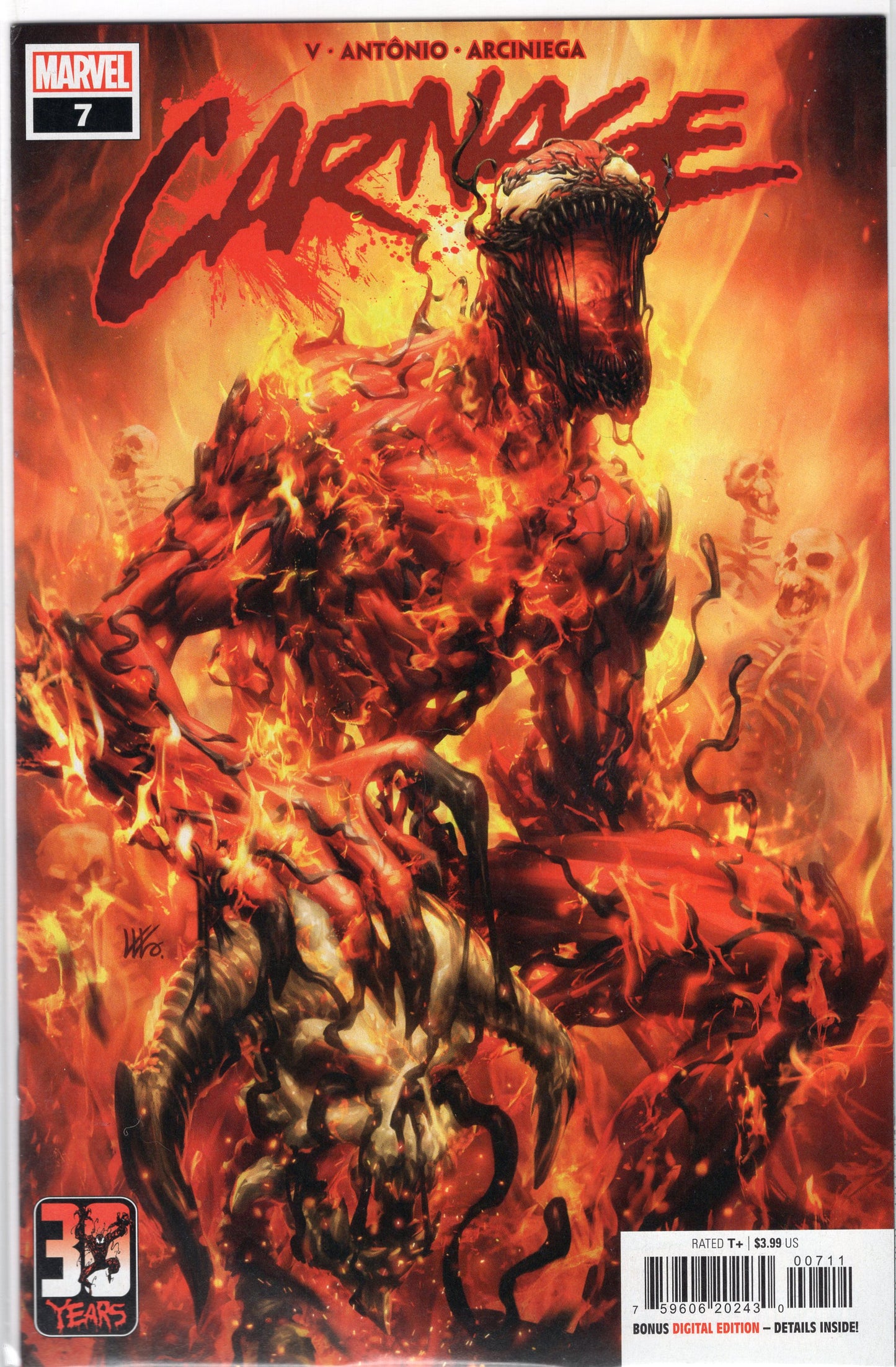 Carnage, Vol. 3-7A-Regular Kendrick kunkka Lim Cover