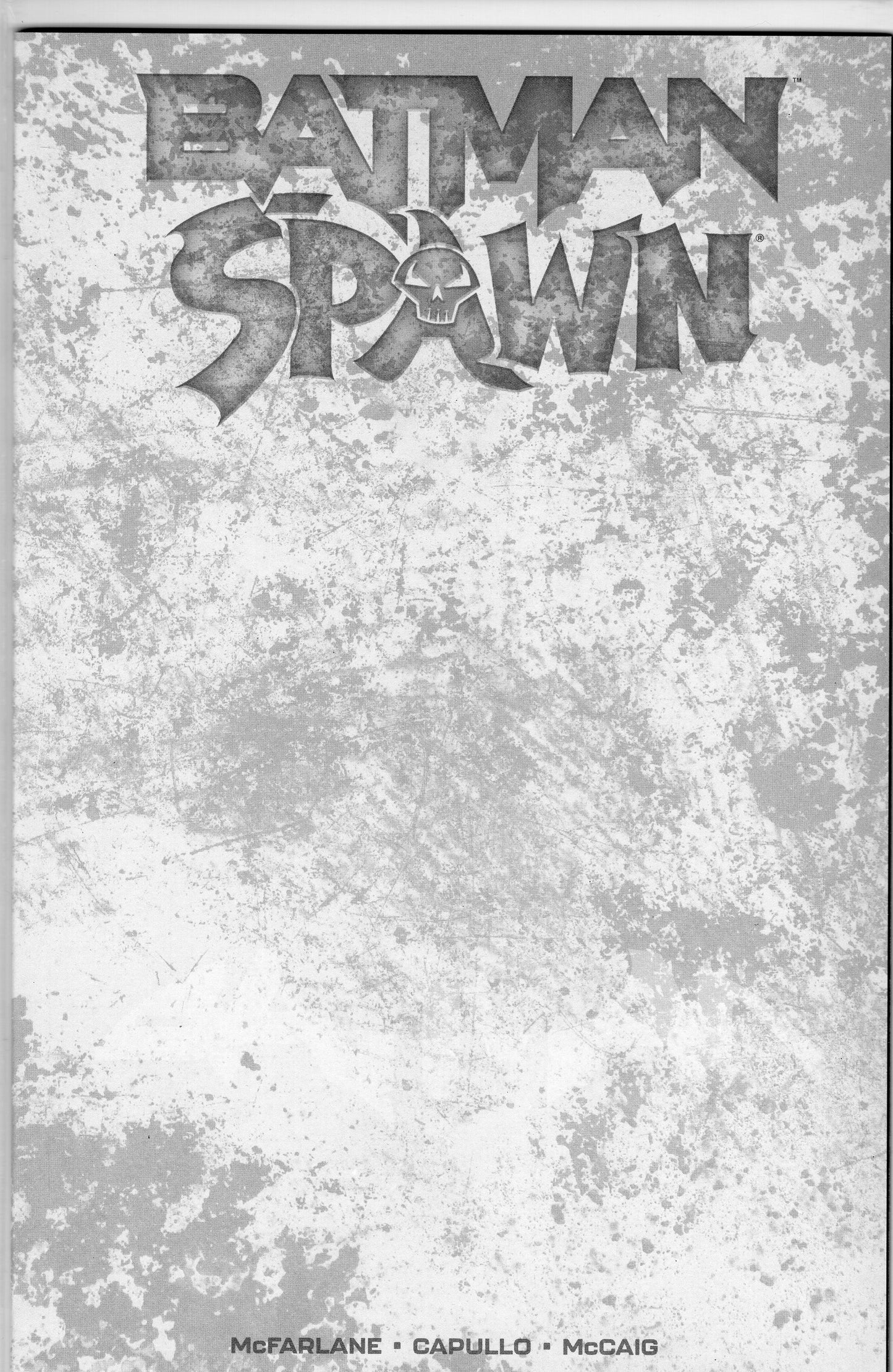 Batman / Spawn-1G-Blank Variant