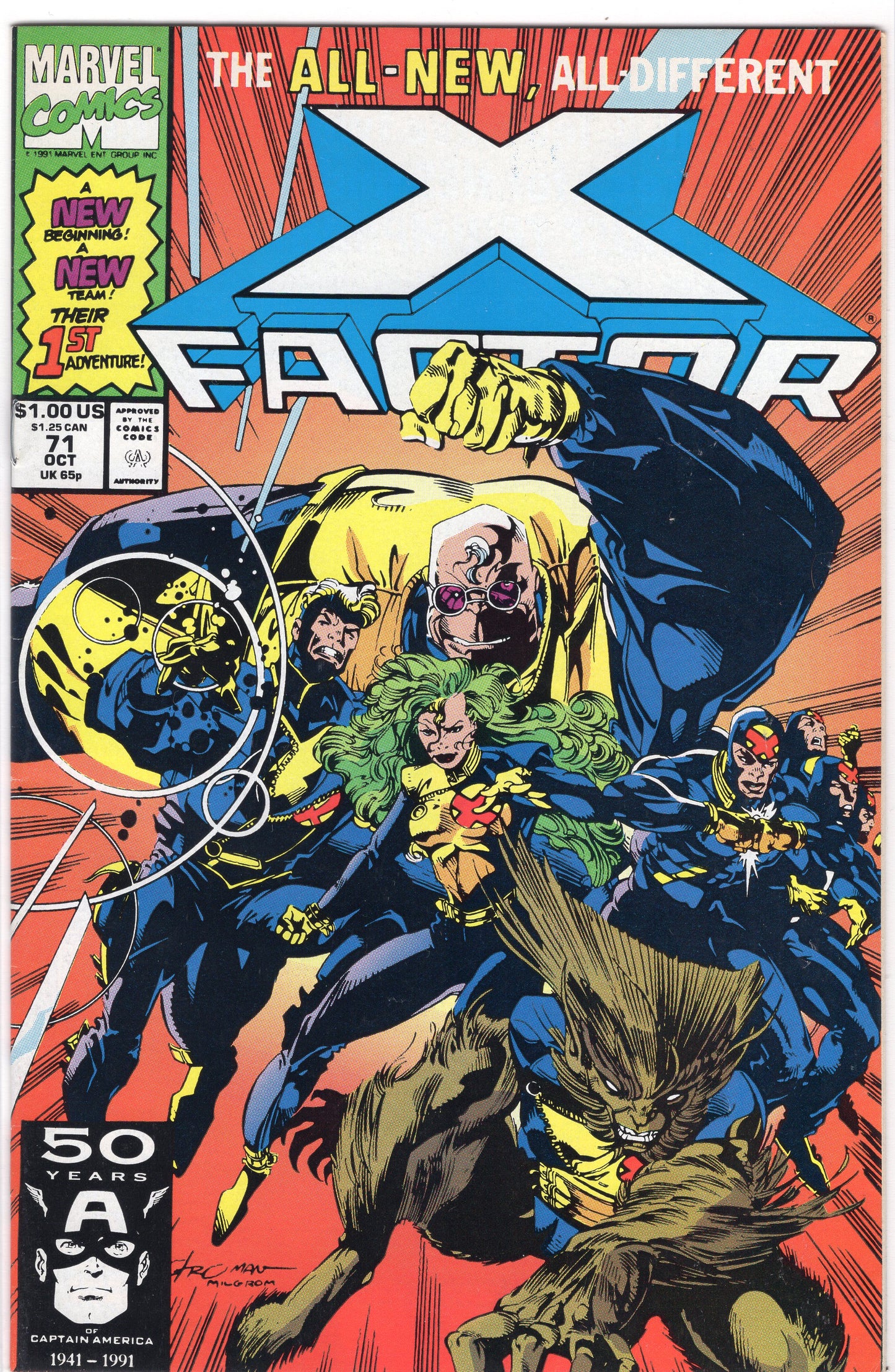 X-Factor, Vol. 1-71A-Direct Edition