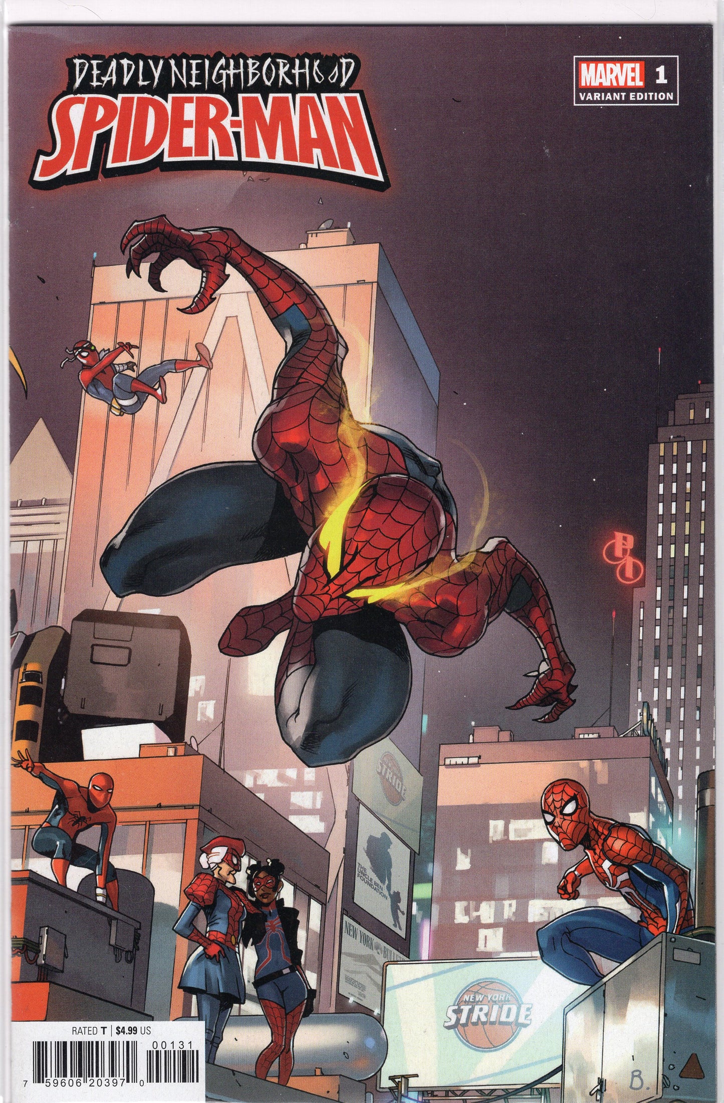 Deadly Neighborhood Spider-Man, Vol. 1-1C-Bengal Connecting Variant