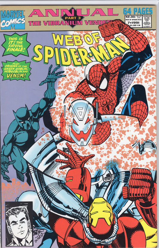 Web of Spider-Man Annual-7A-Direct Edition