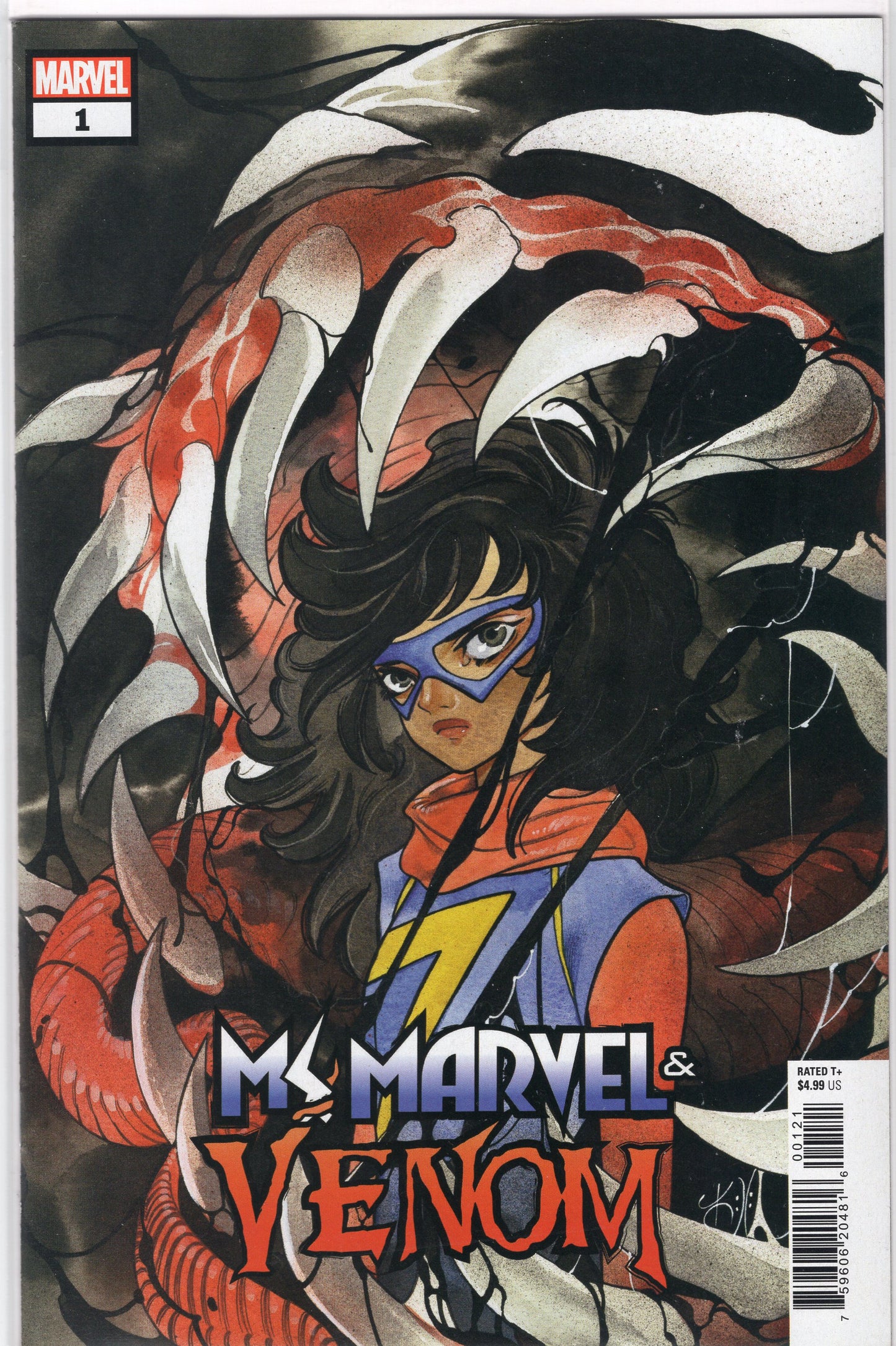 Ms. Marvel & Venom-1B-Peach Momoko Variant