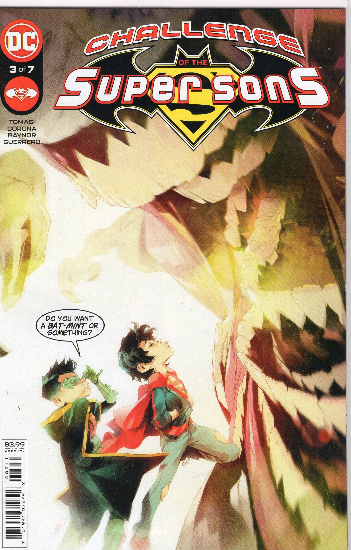 Challenge of The Super Sons-Simone Di Meo Cover