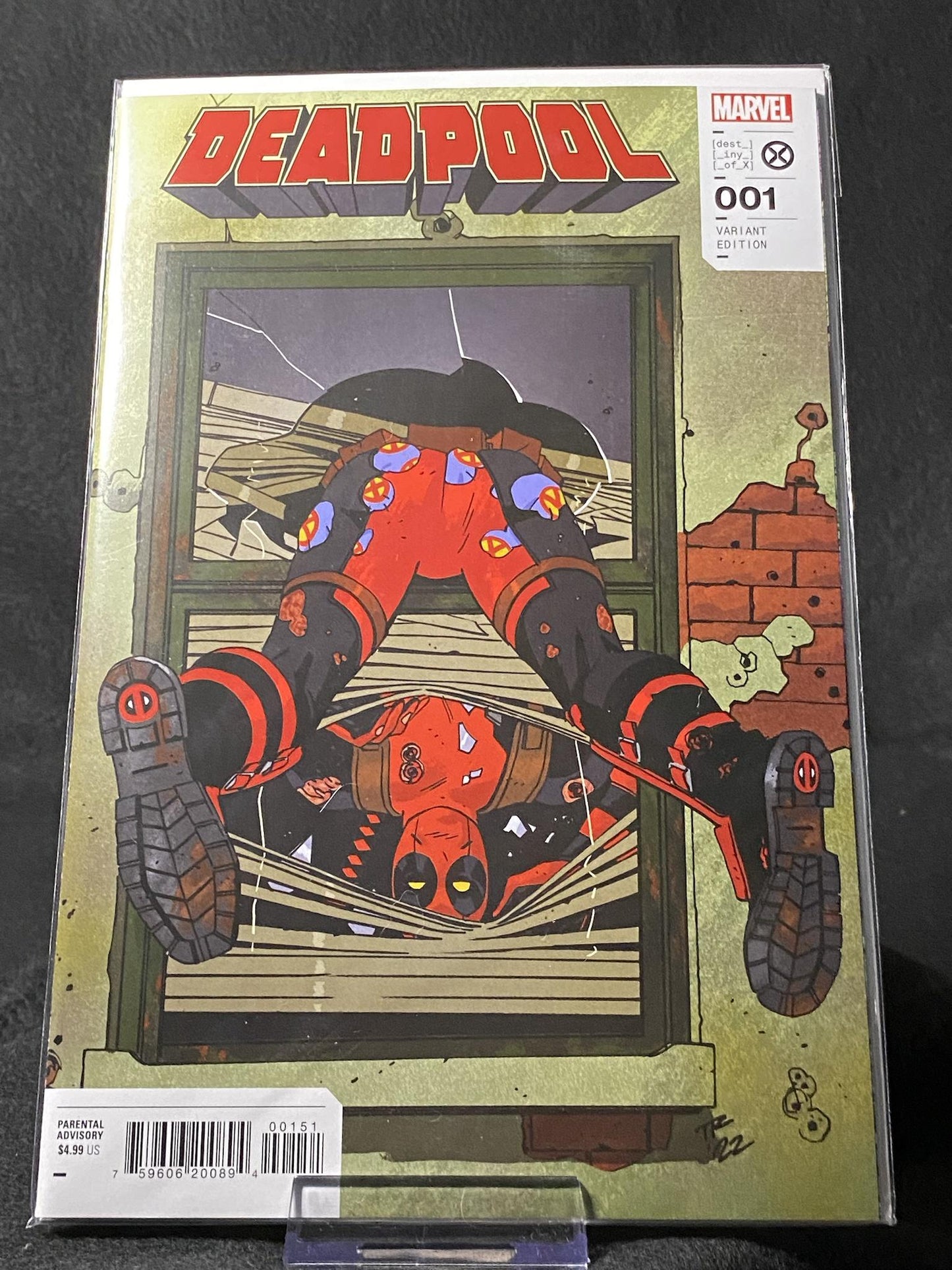 Deadpool, Vol. 8-1E-Tom Reilly Window Shades Variant