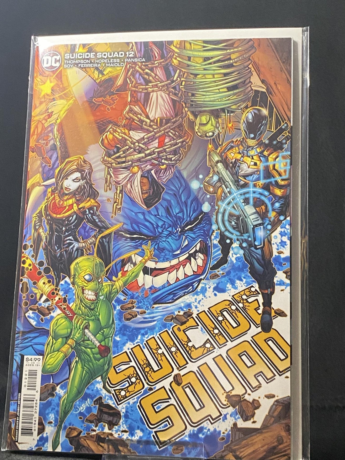 Suicide Squad, Vol. 6-12B-Jonboy Meyers Card Stock Variant