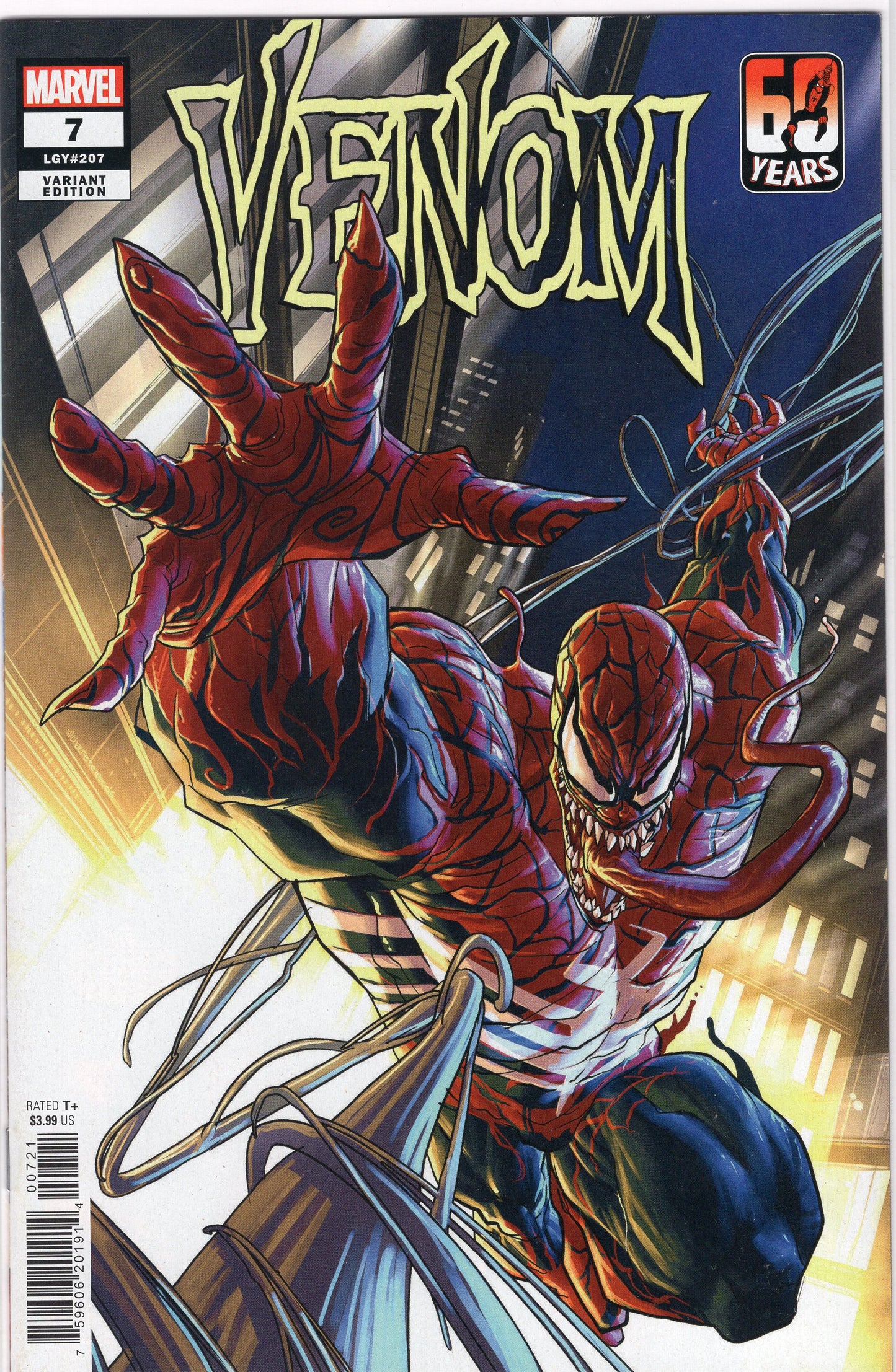 Venom, Vol. 5-7B-Pete Woods Spider-Man Cover