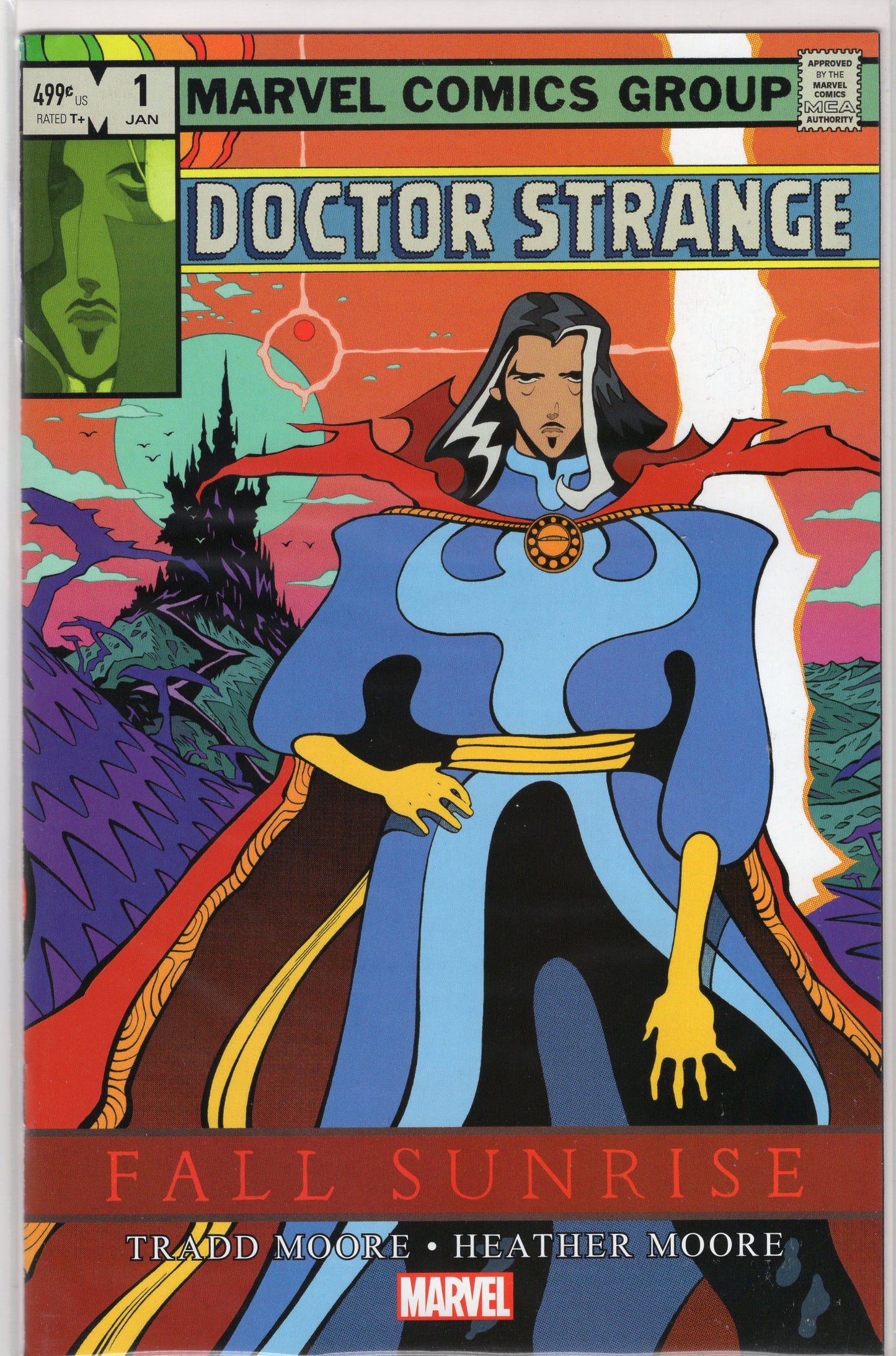 Doctor Strange: Fall Sunrise-1A-Regular Tradd Moore Wraparound Cover