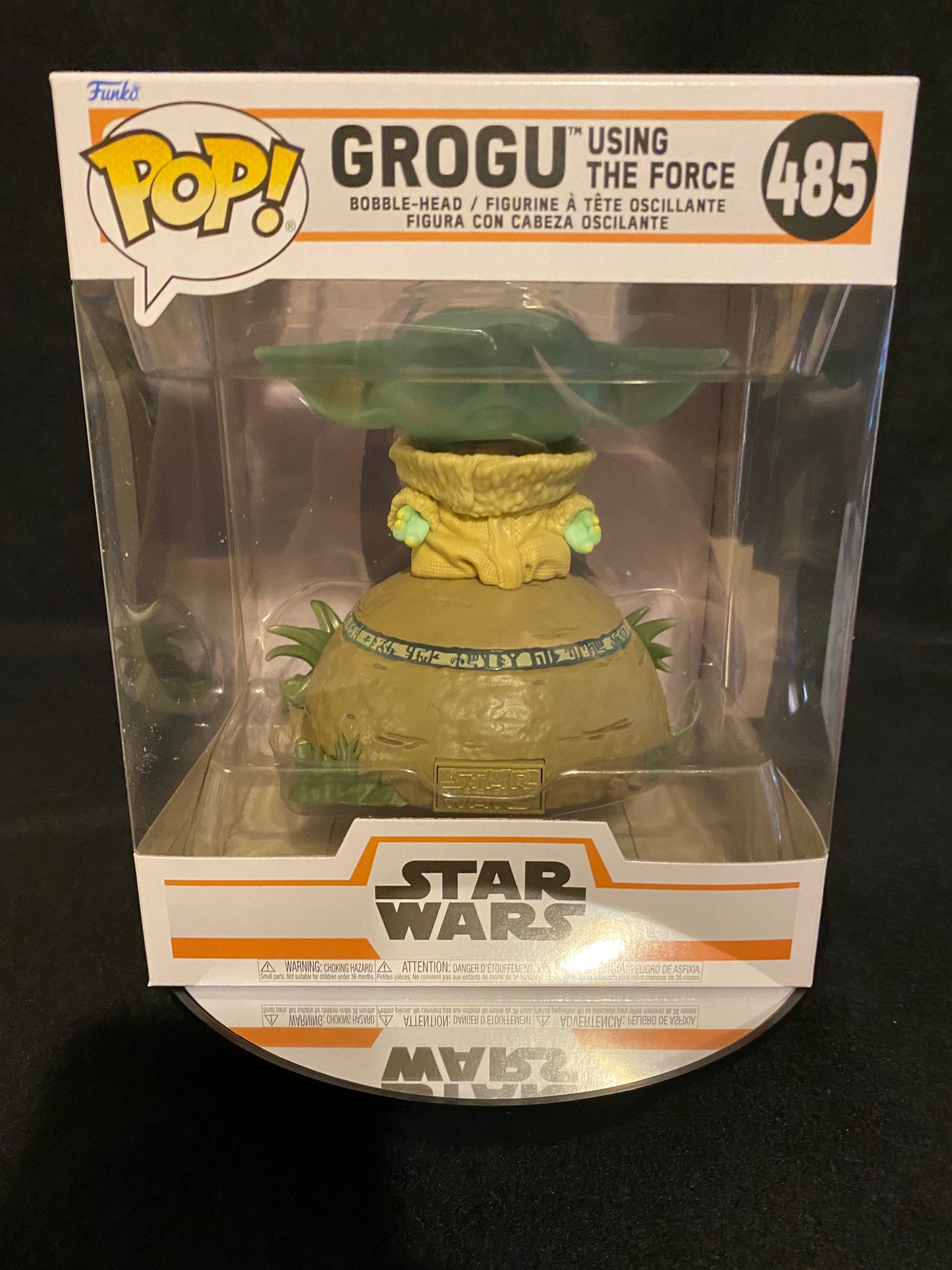 Funko Pop! Deluxe: Mandalorian - The Child (Grogu) Using The Force (Lights and Sounds)