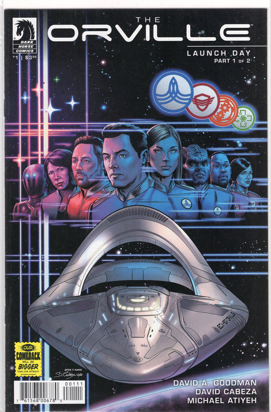 The Orville, Vol. 2-David Cabeza cover