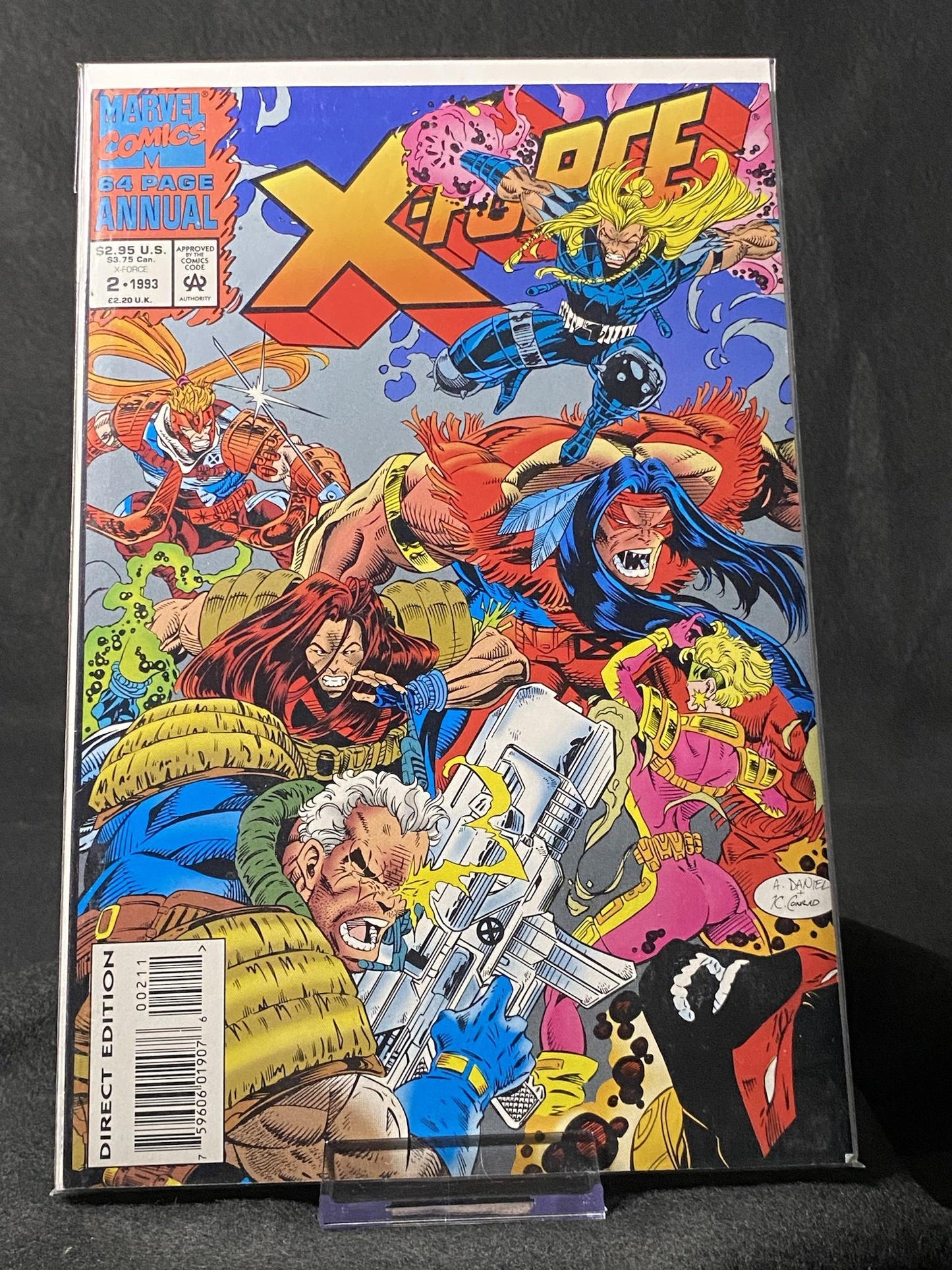 X-Force Annual-1993A-Direct Edition