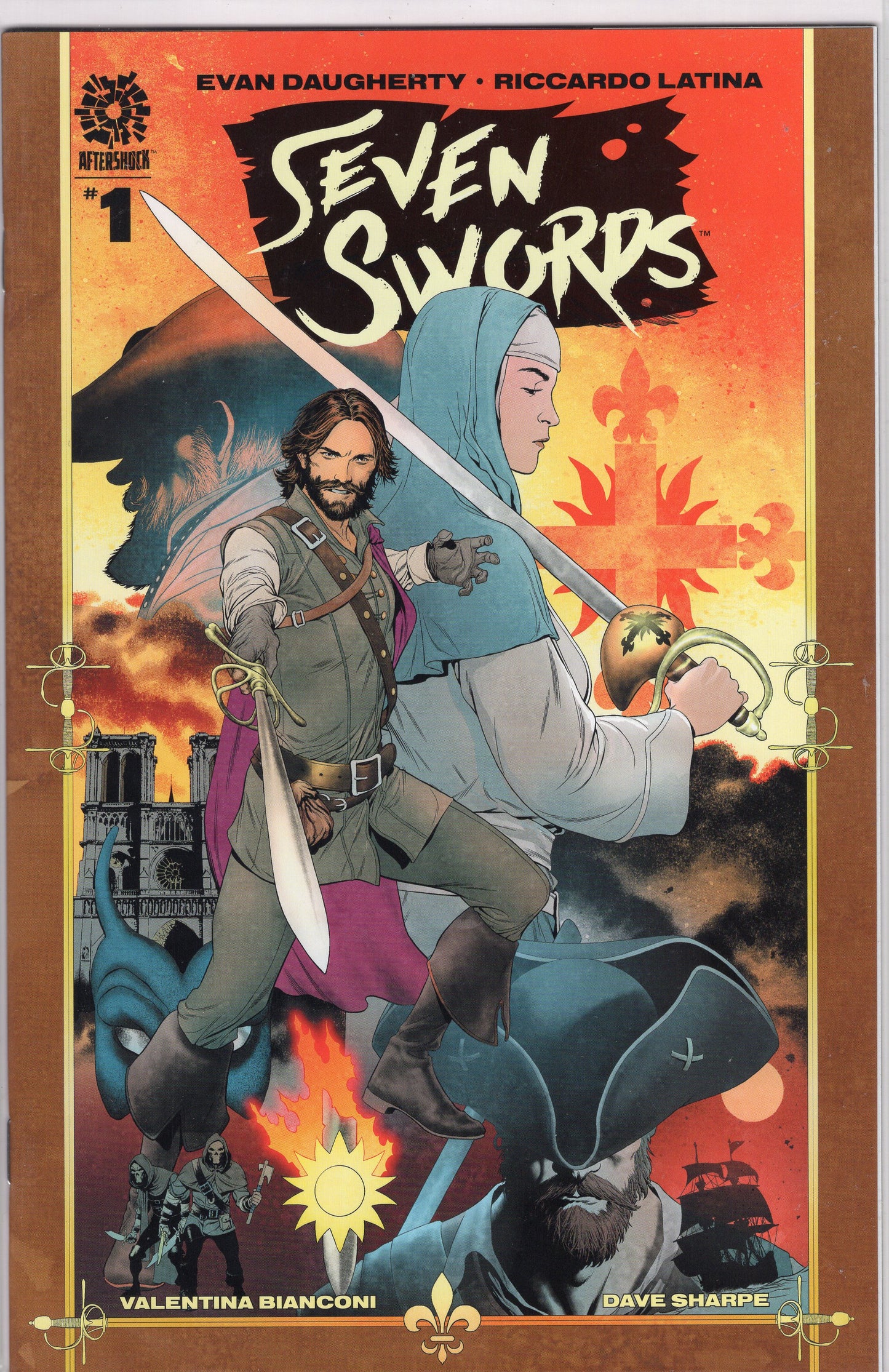 Seven Swords-Regular Andy Clarke & Jose Villarrubia Cover