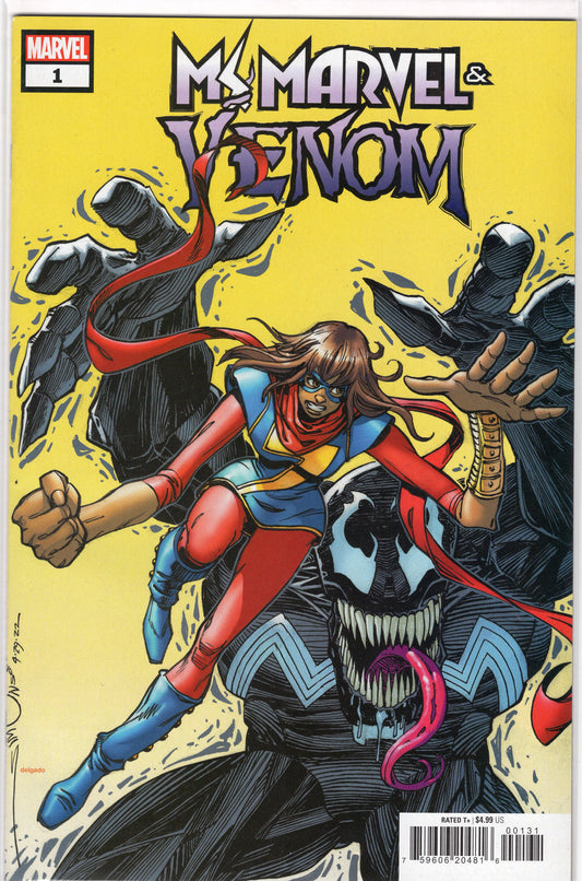 Ms. Marvel & Venom-1C-Walter Simonson Variant