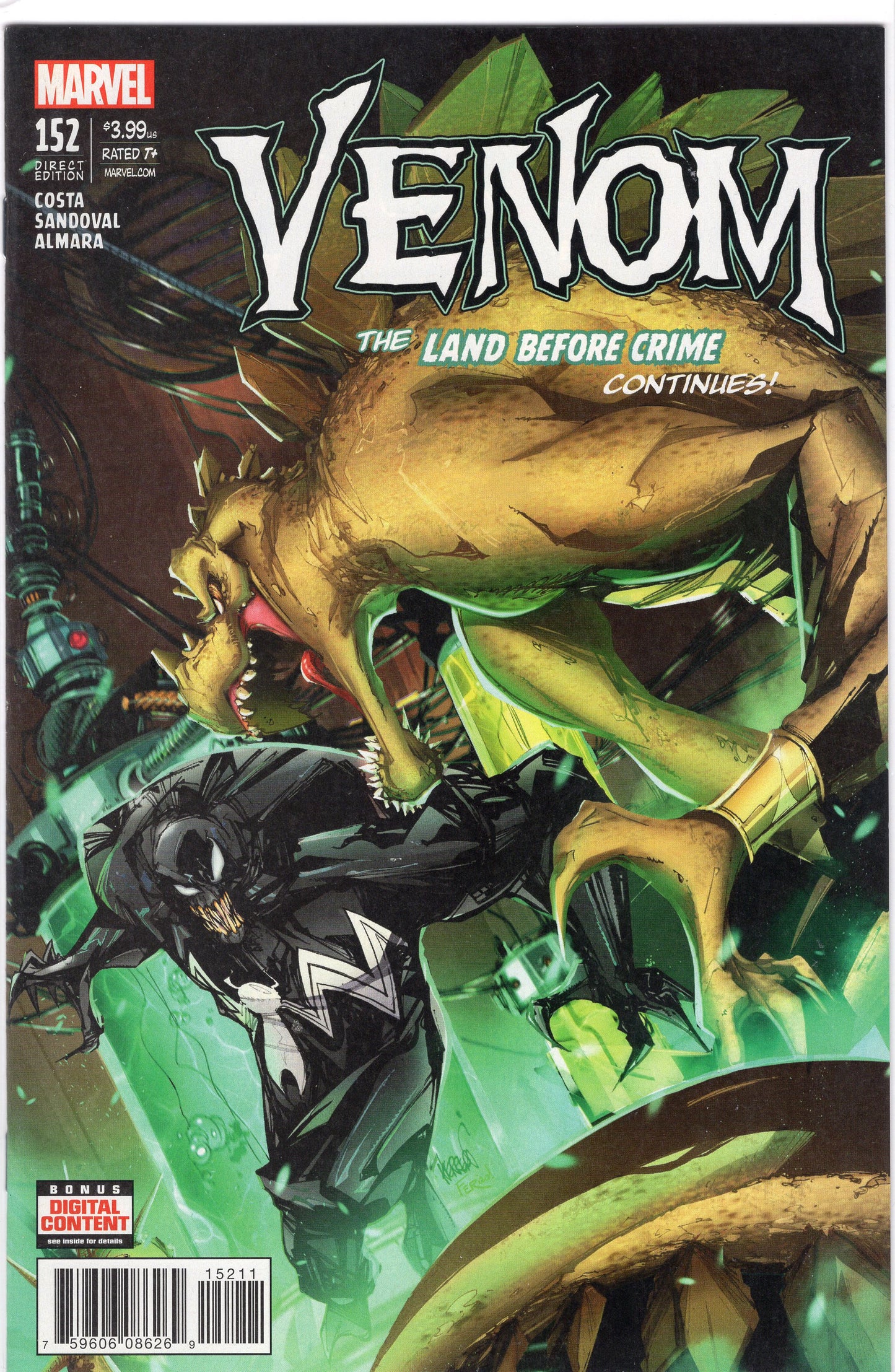 Venom, Vol. 3-152A-Regular Francisco Herrera Cover