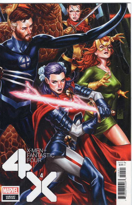 X-Men / Fantastic Four, Vol. 2-Mark Brooks cover