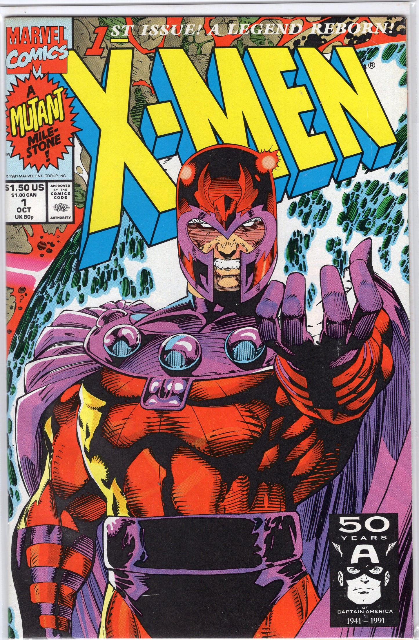 X-Men, Vol. 1-1D-Direct Edition - Magneto Cover