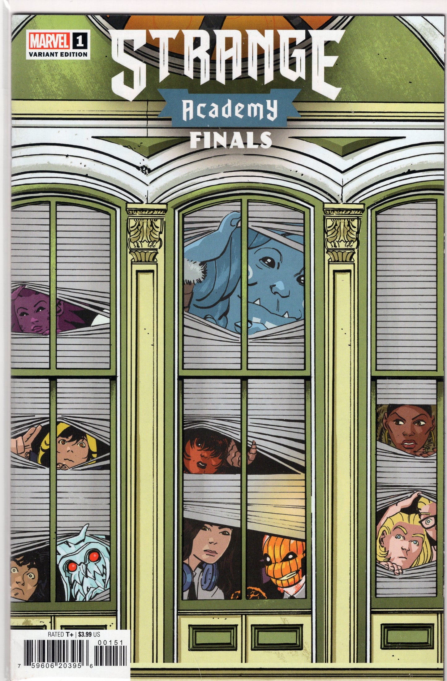 Strange Academy, Vol. 2-1E-Tom Reilly Windowshades Cover