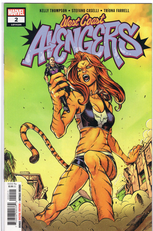 The West Coast Avengers, Vol. 3-Regular Stefano Caselli Cover