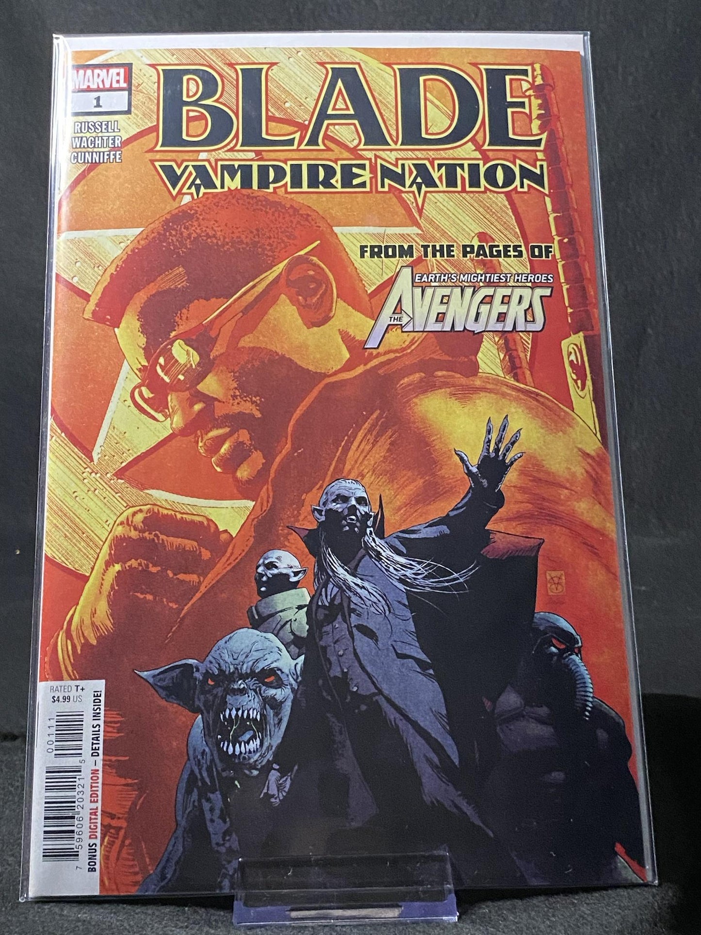 Blade: Vampire Nation-1A-Regular Valerio Giangiordano Cover