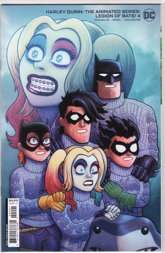 Harley Quinn: The Animated Series: Legion of Bats!- 4B- Dan Hipp Variant