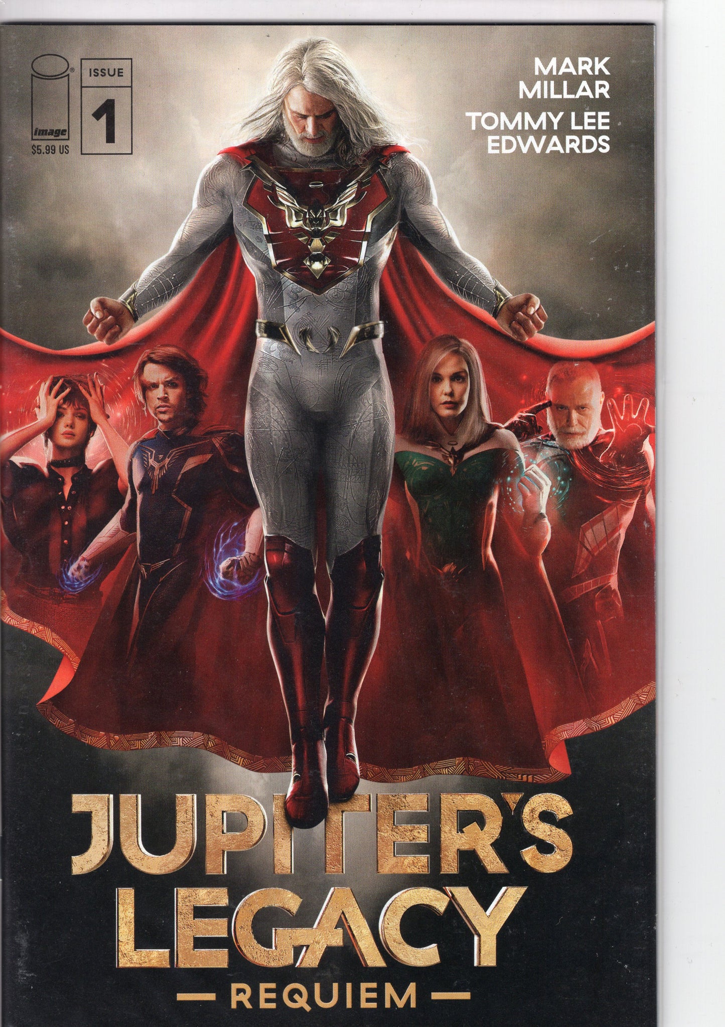 Jupiter's Legacy: Requiem-Variant BossLogic Netflix Jupiters Legacy Season 1 Cover