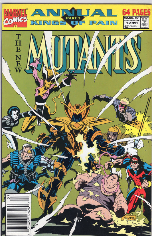 New Mutants, Vol. 1 Annual-7B-Newsstand Edition